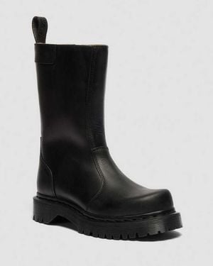 Dr. Martens Rejena Old Harness Leather Boots - Black