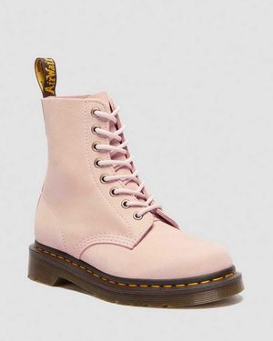 Dr. Martens 1460 Pascal Nubuck Leather Boots - Pink