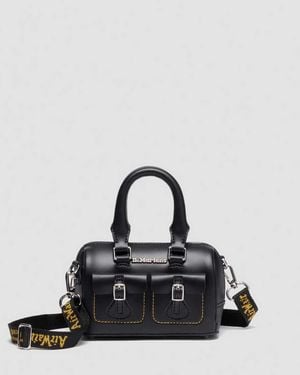 Dr. Martens Mini Top Handle Leather Bag - Black