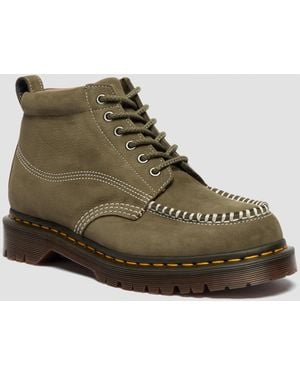 Dr. Martens Lowell Chukka Nubuck Moc Toe Enkellaarzen - Groen
