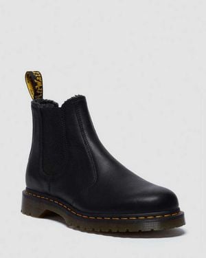 Dr. Martens 2976 Wl Grizzly Leather Boots in Blue Lyst UK