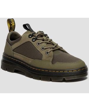 Dr. Martens Reeder Mk.02 Canvas & Genix Nappa Utility Shoes - Green