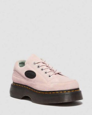 Dr. Martens Buzz-Eye Leather Shoes - Pink