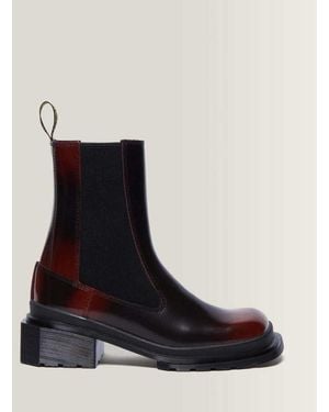 Dr. Martens Maybole Square Toe Leather Chelsea Boots - Black
