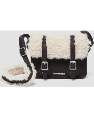 Dr. Martens Ambassador Leren Boekentas 18 Cm - Zwart