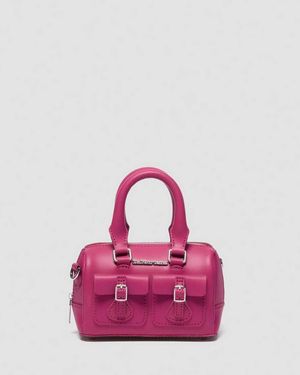 Dr. Martens Mini Top Handle Leather Bag - Pink