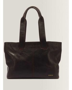 Dr. Martens Maxi Overdrive Leather Tote Bag - Black
