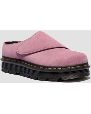 Dr. Martens Scamosciata mules zebzag anywair - Rosa