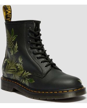 Dr. Martens Nappa cuero botas 1460 evergreen genix nappa - Negro