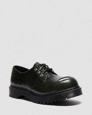 Dr. Martens 1461 Bex Steel Toe Leather Shoes - Black