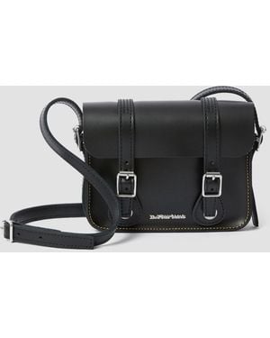 Dr. Martens 7" cuir satchel noir
