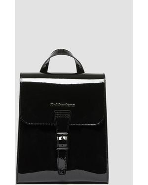 Dr. Martens Patent Leather Mini Backpack - Black