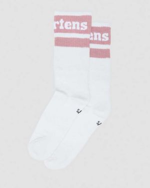 Dr. Martens Athletic Logo Sock - White