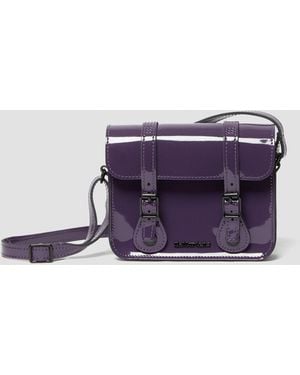Dr. Martens 7 Inch Patent Leather Crossbody Bag - Purple