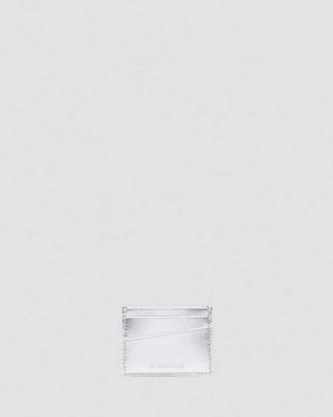 Dr. Martens Leder Patent Lamper Kartenhalter - Weiß