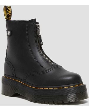Dr. Martens Jetta Sendal Leather Boot ( Sendal) Shoes - Black