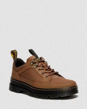 Dr. Martens Reeder Mk.02 Canvas & Leather Utility Shoes - Brown