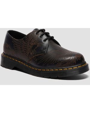 Dr. Martens 1461 Phoenix Vintage Smooth Leather Shoes - Black