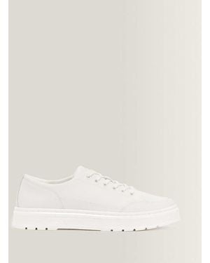 Dr. Martens Brookline Nappa Leather Shoes - Natural
