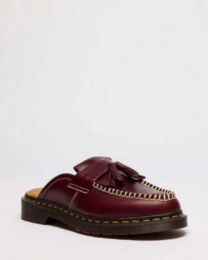 Dr. Martens Adrian Leather Mules - Brown