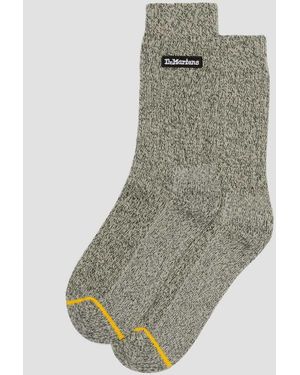 Dr. Martens Merino Organic Cotton Blend Socks - Gray