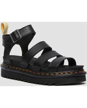 Dr. Martens Vegan blaire sandali signore pelle felix asporterà - Nero