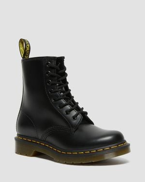Dr. Martens Emmeline Smooth Lace Up Boots in Black Lyst