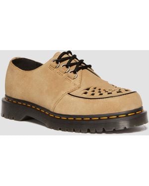 Dr. Martens Ramsey Woven Suede Creepers - Natural