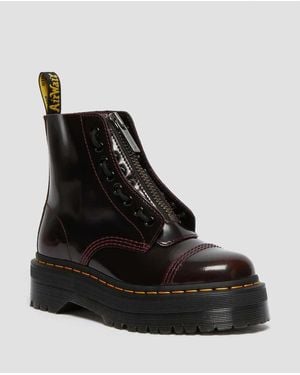 Dr. Martens Sinclair Arcadia Leather Platform Boots - Black