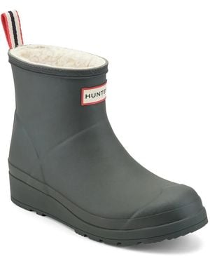 HUNTER Play Short Snow Boot - Black