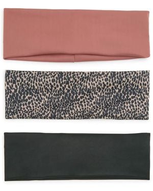 Kelly & Katie Cheetah Print Headband Set 3 Pack - Multicolor