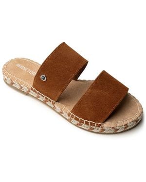 Minnetonka Poppie Espadrille Sandal - Brown