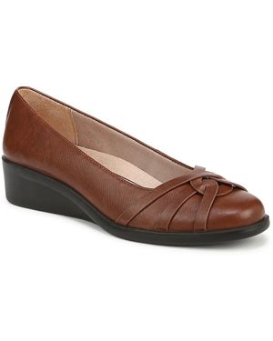 LifeStride Jorie Wedge Pump - Brown