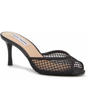 【Steve Madden】Riveting メッシュ × ヒール サンダル Steve Madden Riveting Sandal - Free Shipping | DSW