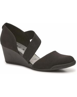 Anne Klein Tory Wedge Slipon - Black