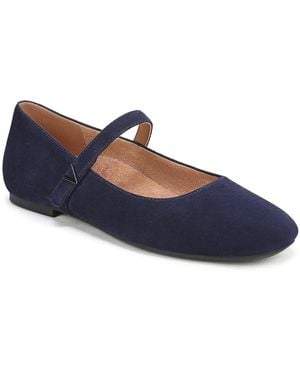 Vionic Alameda Mary Jane Flat - Blue