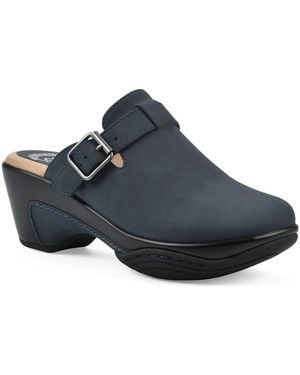 White Mountain Viewed Clog - Blue