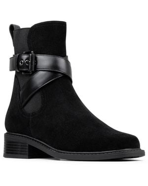 Donald J Pliner Mathilda Bootie - Black