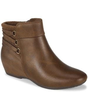 BareTraps Payten Wedge Bootie - Brown