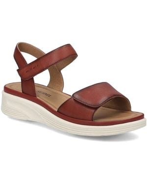 Josef Seibel Sevran 01 Wedge Sandal - Brown