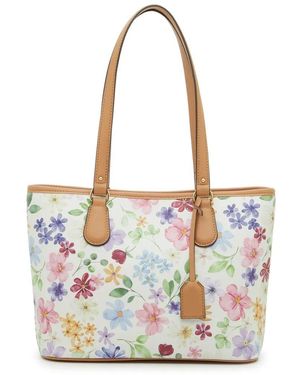 Kelly & Katie Floral Tote - Black