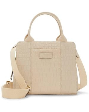 Lucky Brand Kloe Leather Satchel - Natural