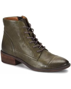 Comfortiva Cordia Combat Boot - Green