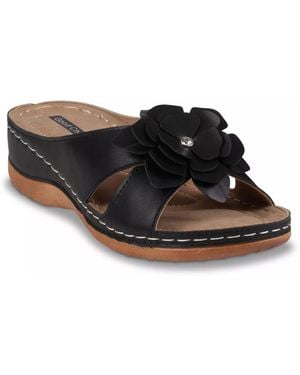 Good Choice Joy Wedge Sandal - Black