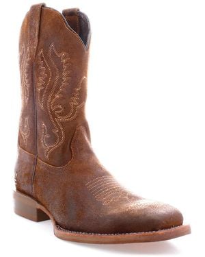 Roan Saber Cowboy Boot - Brown