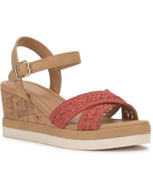 Crown Vintage Veronia Wedge Sandal - Multicolor