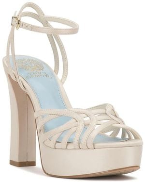 Vince Camuto Samlee Platform Sandal - White