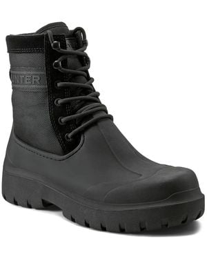 HUNTER London Waterproof Boot - Black