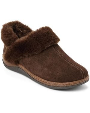 Clarks Ankle Bootie Slipper - Brown