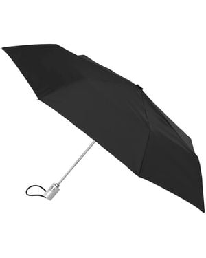 Totes Isotoner Auto Open & Close Umbrella - Black